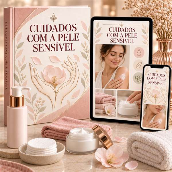 CURSO DE CUIDADO COM A PELE SENSÍVEL