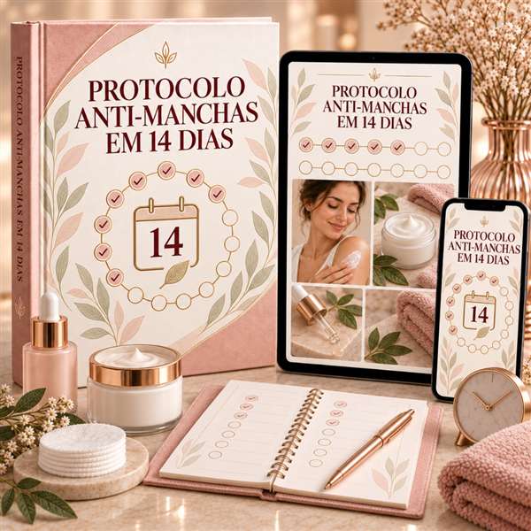 PROTOCOLO ANTI-MANCHAS EM 14 DIAS